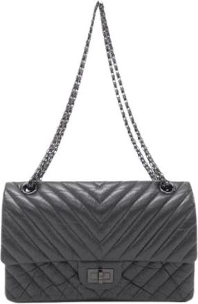 Chanel Pre-owned Vintage Schoudertas - Dames - Vintage Schoudertas - Zwart - ONE Size - Leer - Vintage