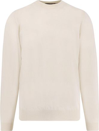 HUGO BOSS Wool, Silk And Cashmere Sweater-Uomo