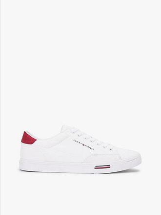 Tommy Hilfiger Canvas Signature Midsole Trainers