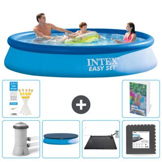 Intex Piscina Easy Set Redonda - 366x76 Cm - 7-piezas S195