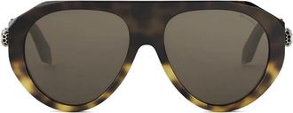 Bulgari Serpenti Forever Zonnebril - Dames - Zonnebrillen - Bruin - 56 MM - Accessoires