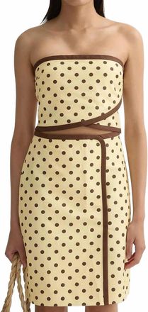 Poss&eacute; Bowie Skirt In Tan