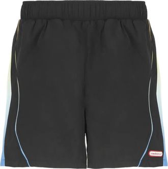 Casablanca Shorts con inserti in rete - Nero