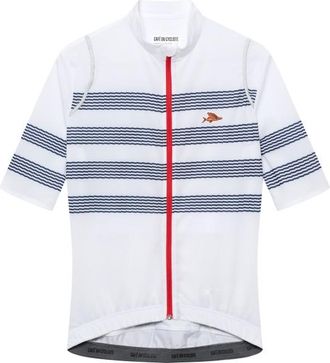 Cafe du Cycliste Mona Velotrikot f&uuml;r Damen | wei&szlig;