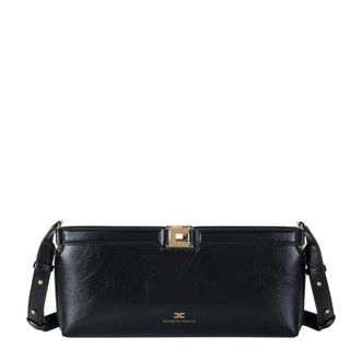 Elisabetta Franchi Cross Body Bags, female, Black, Size: ONE SIZE Crossbody Bag