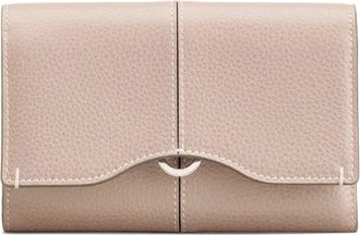 Tod's Portafoglio tri-fold in pelle - Rosa