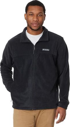Columbia Big Tall Steens Mountaintm Full Zip 2.0 Jacket Mens Coat Black : 2XL Tall, Fleece/Polyester