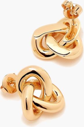 Yoj Seva Midi Face on Stud Earrings in Gold at Nordstrom