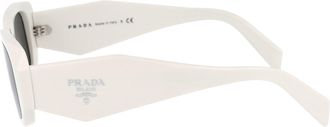 Prada 0PR Dark Lens Sunglasses - White