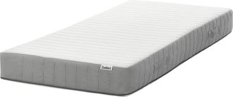 Beliani Beliani - eu Single Size Pocket Sprung Mattress with Handles Latex Filling 3ft Firm Removable Cover 7-Zone Springy