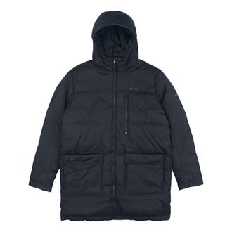 adidas neo Casual hooded Stay Warm Down Jacket Black FK9948
