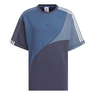 adidas Originals TOC Graphic T-Shirts Blue Purple IN1010