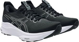 Asics Womens Kayano 32 Shoe In Black/white