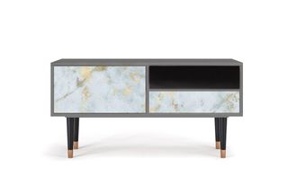 StoryZ Mueble de TV blanco claro 1 caj&oacute;n y 1 puerta L 115 cm