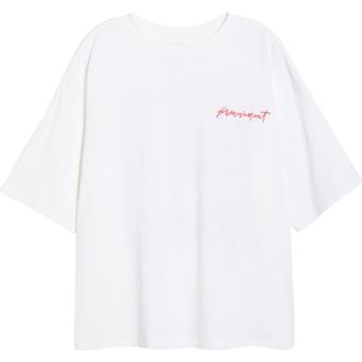 Free People FP Movement Logo Tackle T-Shirt in Urban Buti White at Nordstrom, Size X-Large