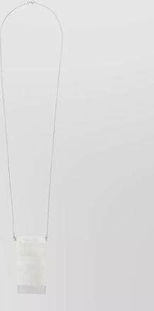 Rick Owens portable ashtray pendant necklace long chain