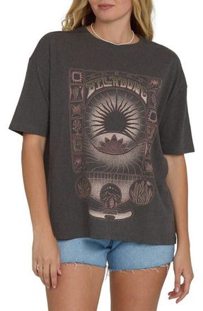 Billabong Natural Collection Oversize Graphic T-Shirt in Off Black at Nordstrom, Size X-Small