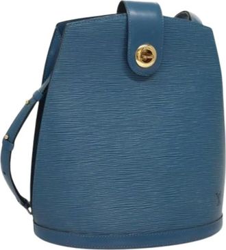 Louis Vuitton Pre-owned Bucket Bags, female, Blue, Size: ONE SIZE Pre-owned Vintage Bucket Bag
