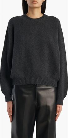 Khaite Marguax Cashmere Sweater in Charcoal at Nordstrom, Size X-Small