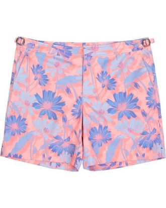 Lords of Harlech Neptune Tailored Swim Short in Springtime Pink at Nordstrom, Size 30