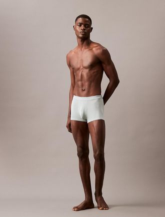 Calvin Klein Mens Ultra-Soft Modern Trunk - Green - XL