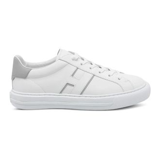 Hogan Rebel Sneakers - Heren - Sneakers - Wit - 41 EU - Leer - Schoenen