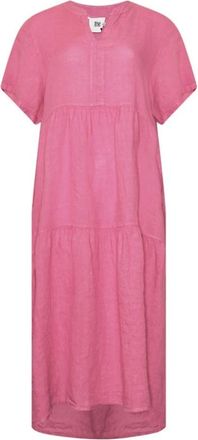 Tiffany & Co. Betty Pink Jurk - Dames - Casual kleedjes - Roze - S/M - Kleedjes
