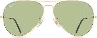Ray-Ban RB3025 Aviator Large Metal 001/4E Mens Sunglasses Gold Size 58