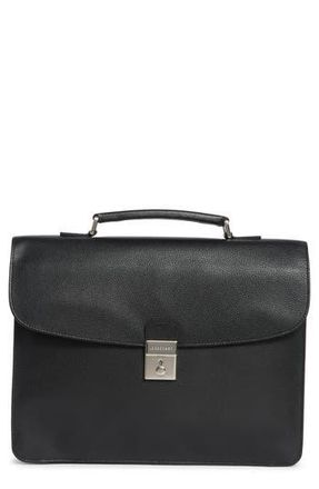 Longchamp Le Foulonn&eacute; Briefcase in Black at Nordstrom Rack