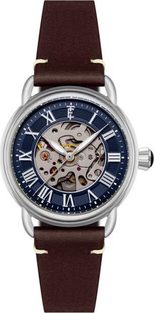 Earnshaw Investigator Automatic Blue Dial Mens Watch ES-8307-02