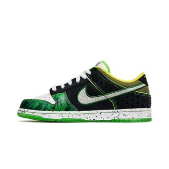 Nike Fitness, Heren, Veelkleurig, 44 1/2 EU, Leer, Dunk Low What The Duck Away University Of Oregon PE