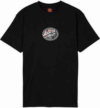 Santa Cruz T-Shirt SANTA CRUZ COLLAGE OVAL DOT T-SHIRT, Herren, Gr. XXL, schwarz, Obermaterial: 100% Baumwolle, Shirts T-Shirt, sportlicher Stil, f&uuml;r sportliche 