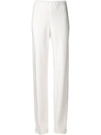 Peter Cohen flared trousers - White