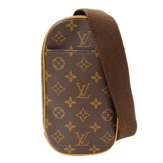 Louis Vuitton Pre-owned Vintage Monogram Pochette - Heren - Pre-owned - Bruin - Maat: ONE Size