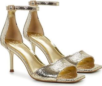 Vince Camuto Febe Womens Sandals Gold : 6 M, Leather