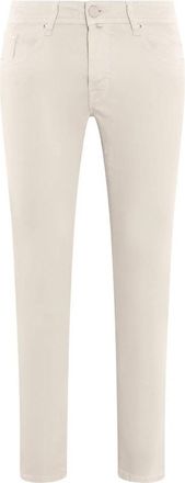 Jacob Cohen Slim Beige Super Nick Jeans - Heren - Slim Fit Jeans - Beige - W32 - Jeans