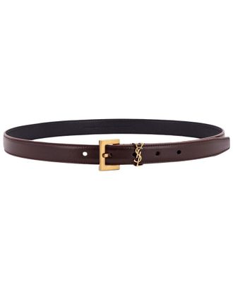 Saint Laurent Leather Belt