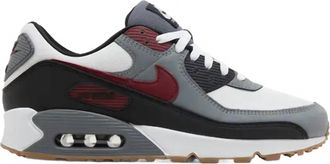 Nike Mens Air Max 90 Sneaker In Team Gum Red