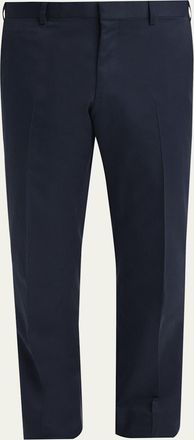 Homme Pliss&eacute; Issey Miyake Mens Poplin Straight Leg Trousers
