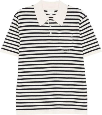 A.P.C. A. p.c. Striped Pocket Polo Shirt