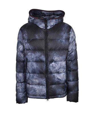 Peuterey Grey Honova TD Quilted Down Polyamide Jacket