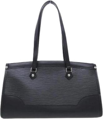 Louis Vuitton Pre-owned Epi Madeleine Shoulder Bag - Dames - Vintage Handtas - Zwart - ONE Size - Leer - Vintage
