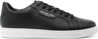 Michael Kors Veterschoenen - Heren - Sneakers - Zwart - 44 EU - Leer - Schoenen