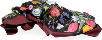 Gucci Printed Silk Foulard