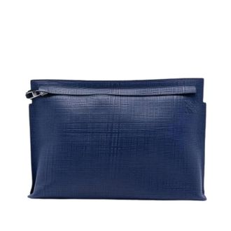 Loewe Pre-owned Clutches, female, Blue, Size: ONE SIZE Pre-owned Clutch Bag
