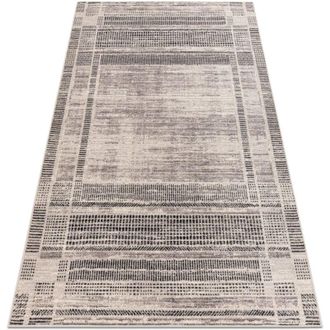 RugsX Rugsx - Carpet Wool angel 7889 / 52022 Vintage, frame beige / grey beige 240x340 cm