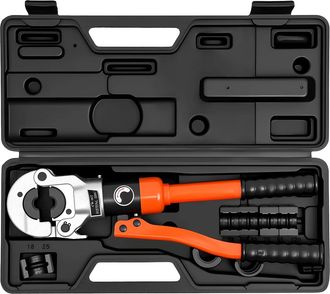 OEM Herramienta De Crimpado Hidr&aacute;ulica, Empu&ntilde;adura Ergon&oacute;mica, Opciones De Troquel Vers&aacute;tiles, Color Naranja