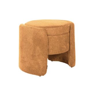 Sweeek Puff de tela con almacenaje contempor&aacute;neo, &oacute;xido