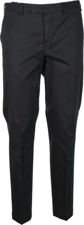 Pantaloni Torino Slim-fit broek - Heren - Slim Fit Broeken - Blauw - L - Katoen - Broeken