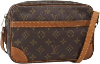 Louis Vuitton Pre-owned Cross Body Bags, female, Brown, Size: ONE SIZE Pre-owned Vintage Monogram Shoulder Bag